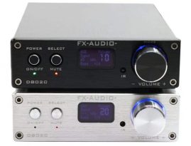FX Audio D802 80W*2 192KHz AUX/Coaxial/Optical/USB/Bluetooth Class D + Điều Kiển Từ Xa
