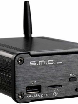 Amply SMSL SA-36A Plus 30W2 Tích Hợp Bluetooth AUX TF card/USB/U Disk